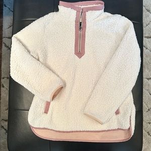 Abercrombie & Fitch Sherpa half zip. Worn once